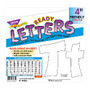TREND Ready Letters;, Friendly Uppercase/Lowercase Combo, 4 inch;, White, Pre-K - Grade 12, Pack Of 225