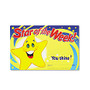 TREND Recognition Awards, Star Of The Week, 5 1/2 inch; x 8 1/2 inch;, Assorted Colors, Pack Of 30
