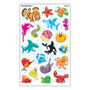 TREND SuperShapes Stickers, Sea Buddies, Large, Assorted Colors, Pack Of 160