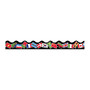 TREND Terrific Trimmer; Borders, 2 1/4 inch; x 39 inch;, World Flags, Pre-K - Grade 12, Pack Of 12