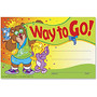 Trend Way to Go! Recognition Award - 8.50 inch; x 5.50 inch; - Multicolor