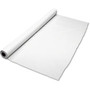 Tablemate Banquet Size Plastic Table Cover Roll - 300 ft x 40 inch; - 1 Each - Plastic - White