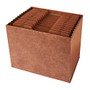 Office Wagon; Brand 4-Way Expanding File, Letter Size, Brown