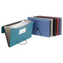 Office Wagon; Brand Poly 13-Pocket File, Letter Size, Assorted Colors (No Color Choice)