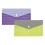 Office Wagon; Brand Polypropylene Envelope, 2 inch; Expansion, Check Size, Assorted Colors