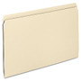 Oxford; File Folders, 1/2 Cut, 9 1/2 inch; x 11 inch;, Manila, Pack Of 100