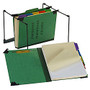 Pendaflex; Hanging Style Personnel Folder, 9 1/2 inch; x 11 3/4 inch;, 2 inch; Expansion, 65% Recycled, Green