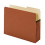 Pendaflex; Redrope Expanding File Pockets, 3 1/2 inch; Expansion, Letter Size, Brown, Box Of 25