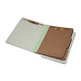 SKILCRAFT; End-Tab Classification Folders, Letter Size, 30% Recycled, Light Green, Box Of 10 (AbilityOne 7530-01-590-7103)