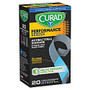 CURAD; Performance Antibacterial Adhesive Bandages, 3/4 inch; x 4 3/4 inch;, Assorted Colors, Pack Of 20