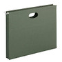 Smead; 1 3/4 inch; Expansion Hanging Pockets, Letter Size, Green, Box Of 25