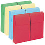 Smead; Color Expanding Wallets, 2 inch; Expansion, Letter Size, Assorted Colors, Box Of 10
