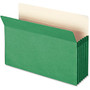 Smead; Color File Pocket, 5 1/4 inch; Expansion, 9 1/2 inch; x 14 3/4 inch;, Green