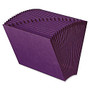 Smead; Expanding A-Z Files Without Flap, Letter Size, 7/8 inch; Expansion, Purple