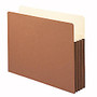 Smead; Expanding File Pocket With Tyvek; Gusset, Letter Size, 3 1/2 inch; Expansion, 9 1/2 inch; x 11 3/4 inch;, 30% Recycled, Redrope