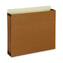 Smead; Expanding File Pockets, 3 1/2 inch; Expansion, Letter Size, 30% Recycled, Redrope, Box Of 25