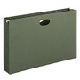 Smead; Hanging Expanding File Pockets, 3 1/2 inch; Expansion, Legal Size, Standard Green, Box Of 10