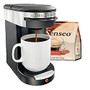 Hamilton Beach; Personal Cup 1-Cup Pod Brewer, Black/Silver