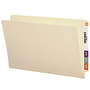 Smead; Manila Reinforced End-Tab Folders, Straight Cut, Legal Size, Pack Of 100