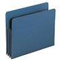 Smead; Poly Expanding File Pockets, Letter Size, 3 1/2 inch; Expansion, Blue, Pack Of 4