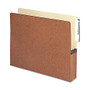 Smead; Redrope End-Tab File Pockets, Letter Size, 3 1/2 inch; Expansion, 30% Recycled, Redrope, Box Of 10