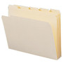 Smead; Reinforced Tab Manila File Folders, Letter Size, 1/5 Cut, Pack Of 100