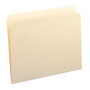 Smead; Reinforced Tab Manila File Folders, Letter Size, Straight Cut, Box Of 100