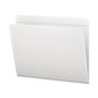 Smead; Straight-Cut File Folders, Letter Size, White, Box Of 100