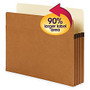 Smead; SuperTab; File Pockets, Straight Cut, Letter Size, 30% Recycled, Redrope, Pack Of 25