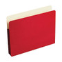 Wilson Jones; ColorLife; File Pockets, 9 1/2 inch; x 11 3/4 inch;, 3 1/2 inch; Expansion, 50% Recycled, Red, Box Of 25