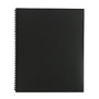 DiVOGA 8-Pocket Folder, Black