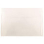 JAM Paper; Plastic Envelopes, 6 inch; x 9 inch;, Clear, Pack Of 12