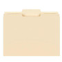 Office Wagon; Brand File Folders, 1/3 Cut, Letter Size, Manila, Pack Of 250
