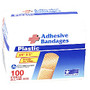 PhysiciansCare First Aid Plastic Bandages, 1 inch; x 3 inch;, Box Of 50