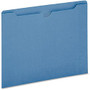 Pendaflex Colored File Jacket - Letter - 8 1/2 inch; x 11 inch; Sheet Size - 50 Sheet Capacity - 11 pt. Folder Thickness - Blue - 100 / Box