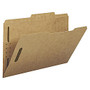 Smead; Kraft Top Tab Folders With 2 Fasteners, 3/4 inch; Expansion, Legal Size, Brown, Box Of 50