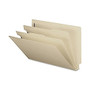 Smead; Manila Classification Folders, 2 Dividers, 2 Partitions, Legal Size, Box Of 10