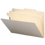 Smead; Manila Classification Folders, 2 Dividers, Legal Size, Box Of 10