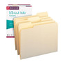 Smead; Manila File Folders, Letter Size, 1/3 Cut, Pack Of 100
