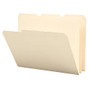 Smead; Poly File Folders, 1/3 Cut, Letter Size, Manila, Pack Of 12