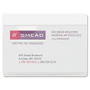 Smead; Self-Adhesive Poly Pockets, 3 inch; x 4-1/16 inch;, Clear, Business Card Size,Box Of 100