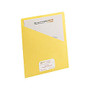 Smead; Slash File Jackets Convenience Pack, 9 1/2 inch; x 11 3/4 inch;, Yellow, Pack Of 25