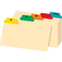 Office Wagon; Brand A-Z Poly Index Card Guide Set, 5 inch; x 8 inch;, Multicolor, Set Of 25 Cards