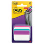 Post-it Repositionable Filing Angle Tabs - Write-on Tab(s)2 inch; Tab Width - Self-adhesive - Assorted Tab(s) - 24 / Pack