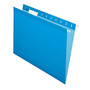 Office Wagon; Hanging Folders, 8 1/2 inch; x 11 inch;, Letter Size, Blue, Box Of 25