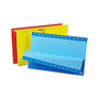 Oxford; Color 1/5-Cut Hanging Folders, Legal Size, Assorted, Box Of 25