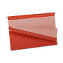 Oxford; Color 1/5-Cut Hanging Folders, Legal Size, Red, Box Of 25