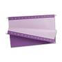 Oxford; Color 1/5-Cut Hanging Folders, Legal Size, Violet, Box Of 25