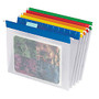Oxford; Easyview Clear Poly Hanging Folders, 9 1/4 inch; x 11 3/4 inch;, Assorted, Box Of 25