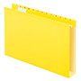 Oxford; Extra-Capacity Box-Bottom Hanging Folders, Legal Size, Yellow, Box Of 25